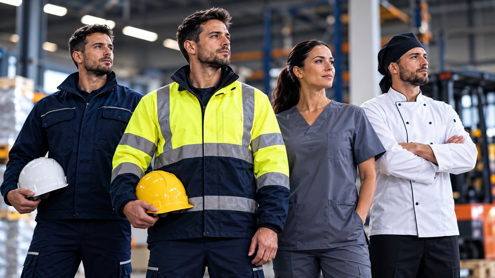 Cómo elegir las tallas de ropa laboral para una empresa
